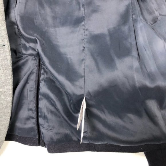 J. Crew Cotton Wool Grey Blue Blazer Jacket - Picture 7 of 11